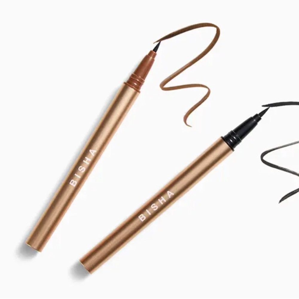 BISHA Dual Liquid Eyeliner Set in Black and Brown